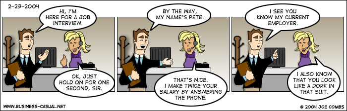 Business Casual Comic