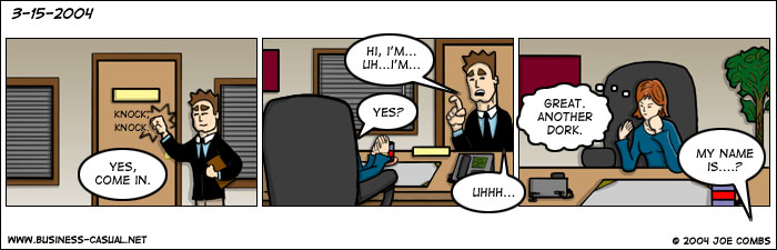 Business Casual comic Business Casual Comic