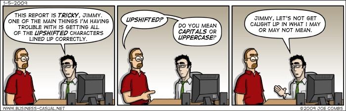 Business Casual Comic