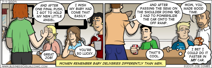 Business Casual Comic